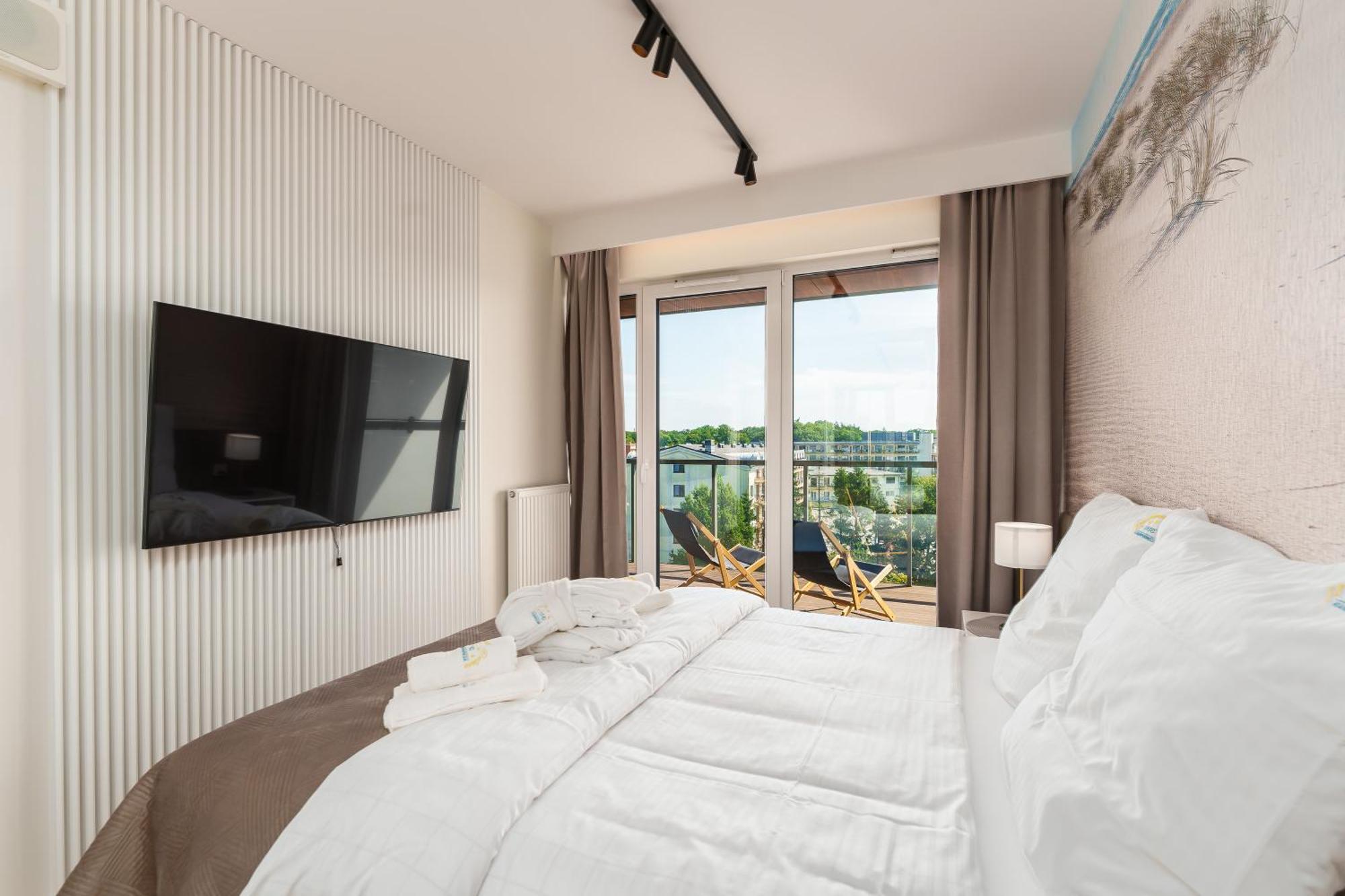 Apartament Delux Kasprowicza 20C Prywatny Parking Basen Sauna Oraz Silownia W Cenie Kołobrzeg Extérieur photo