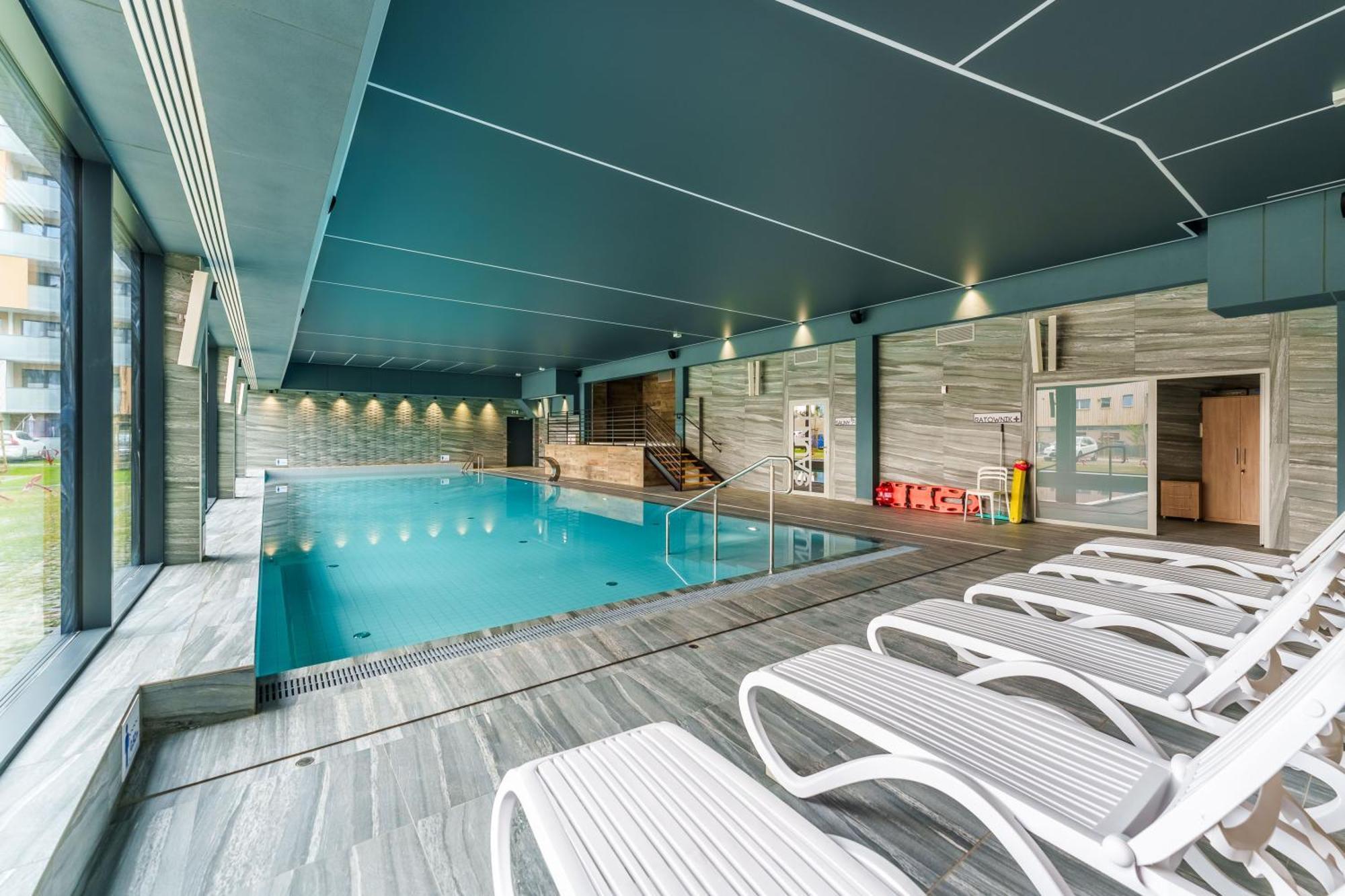 Apartament Delux Kasprowicza 20C Prywatny Parking Basen Sauna Oraz Silownia W Cenie Kołobrzeg Extérieur photo